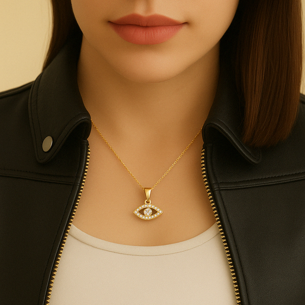Evil Eye Necklace - Slide 3