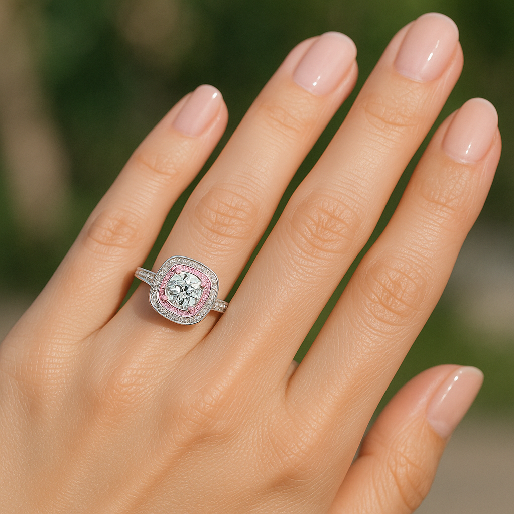 Blush Crown Ring