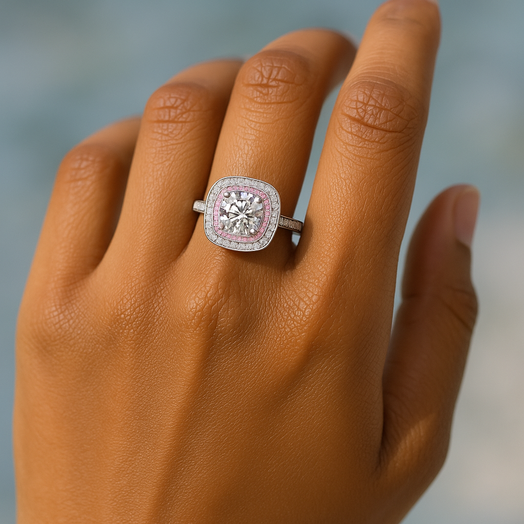 Blush Crown Ring