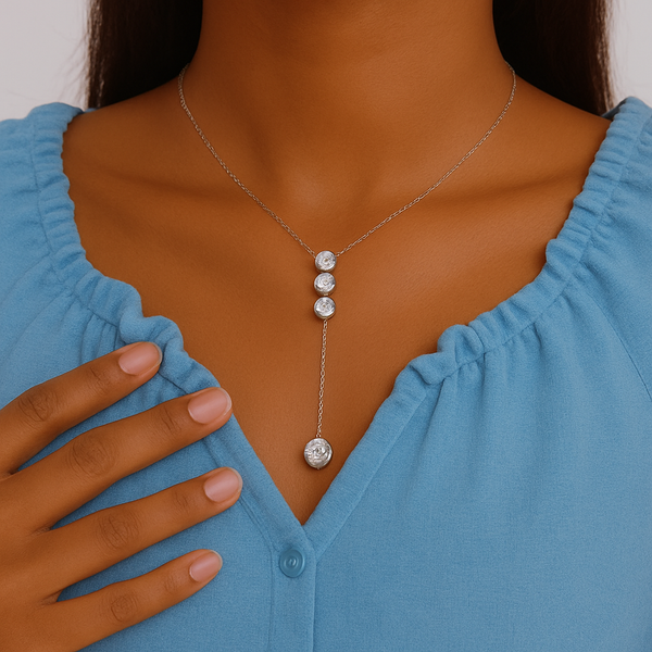 Crystal Drop Harmony necklace - Slide 3