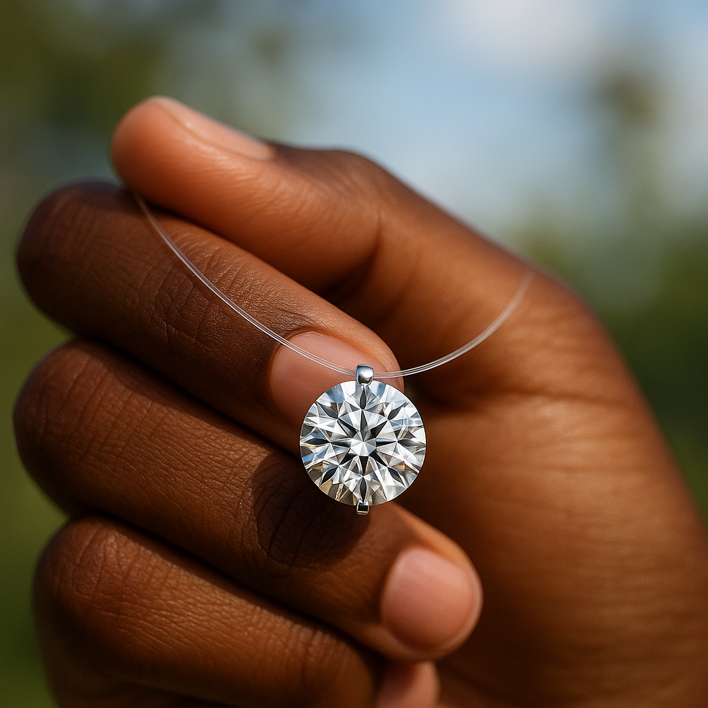 Floating Brilliance necklace