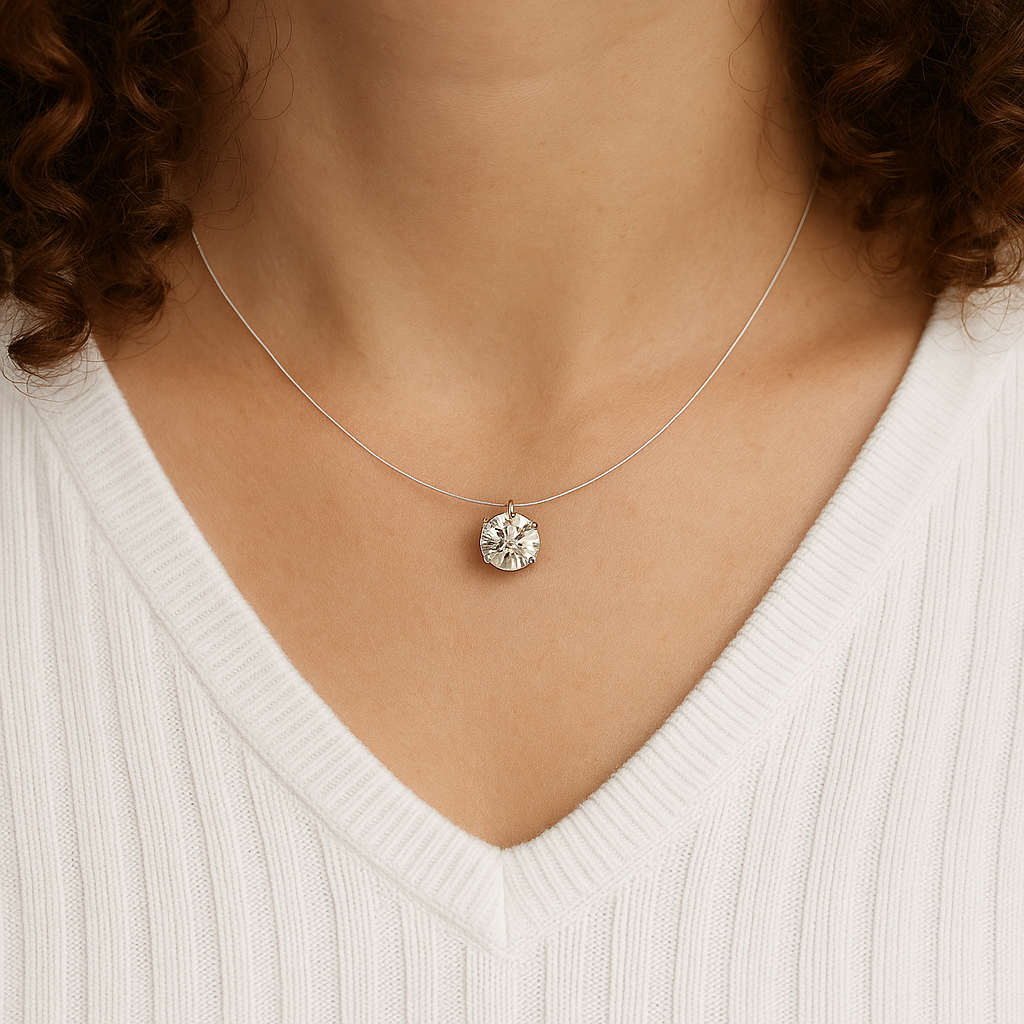Floating Brilliance necklace
