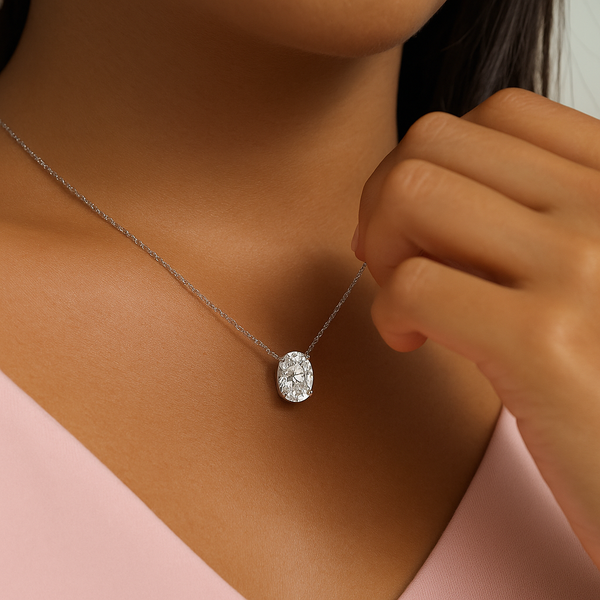 Oval Glow necklace - Slide 4