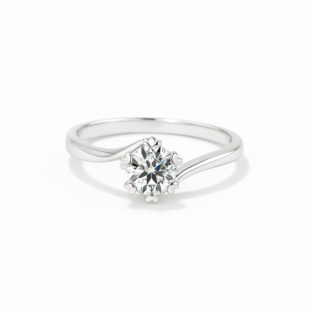 Heart Blossom Ring