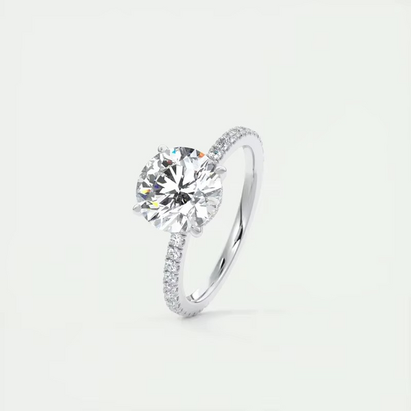 Celestial Charm Moissanite Ring