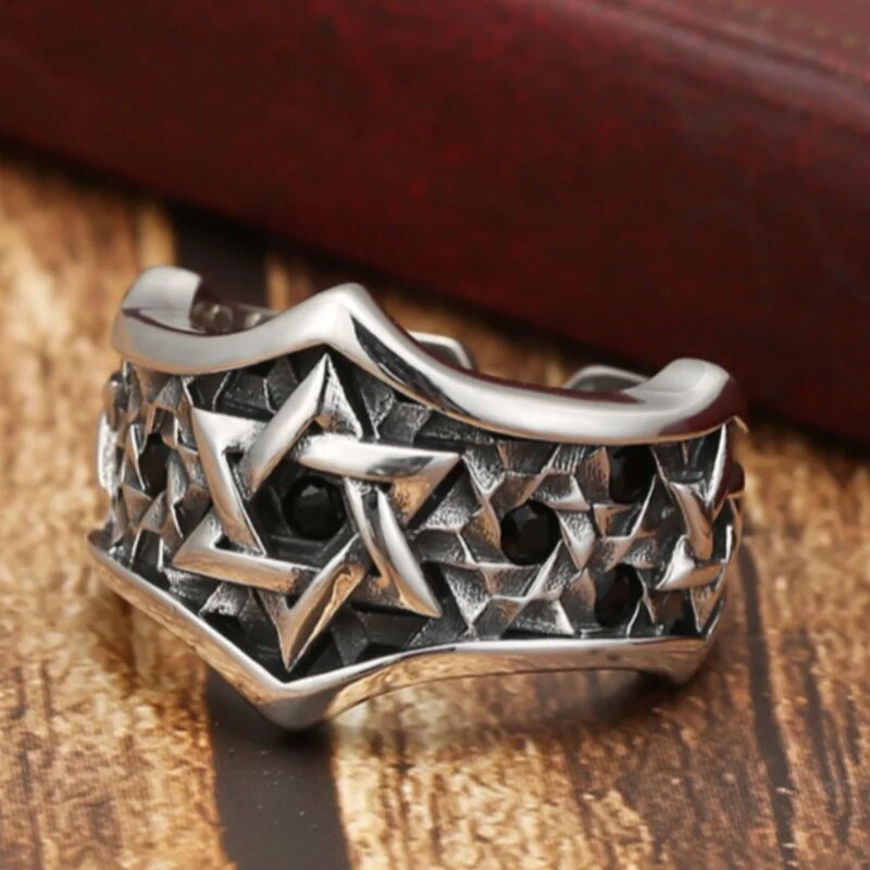 Star Of David Ring