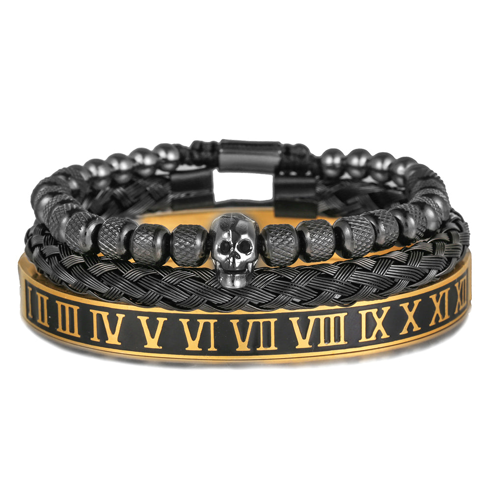 Veni Vidi Vici' Bracelet ( Silver ) - HumblerCo