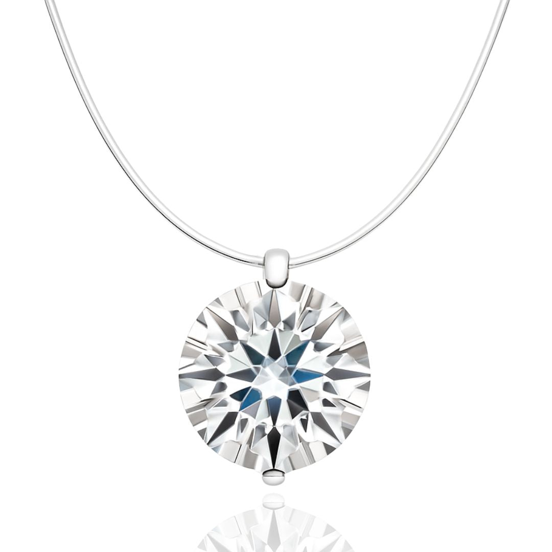 Floating Brilliance necklace