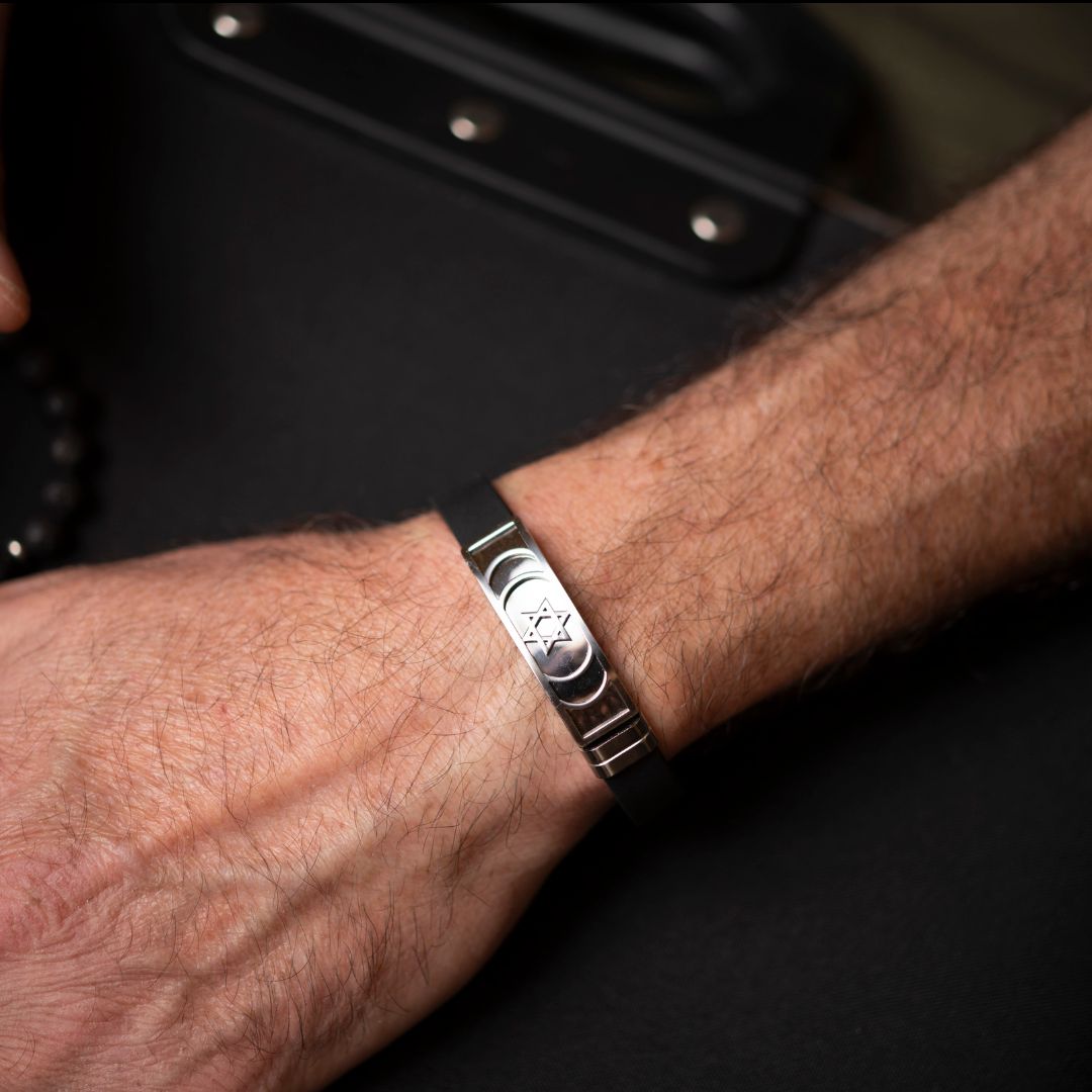 Star Of David Buckle Bracelet