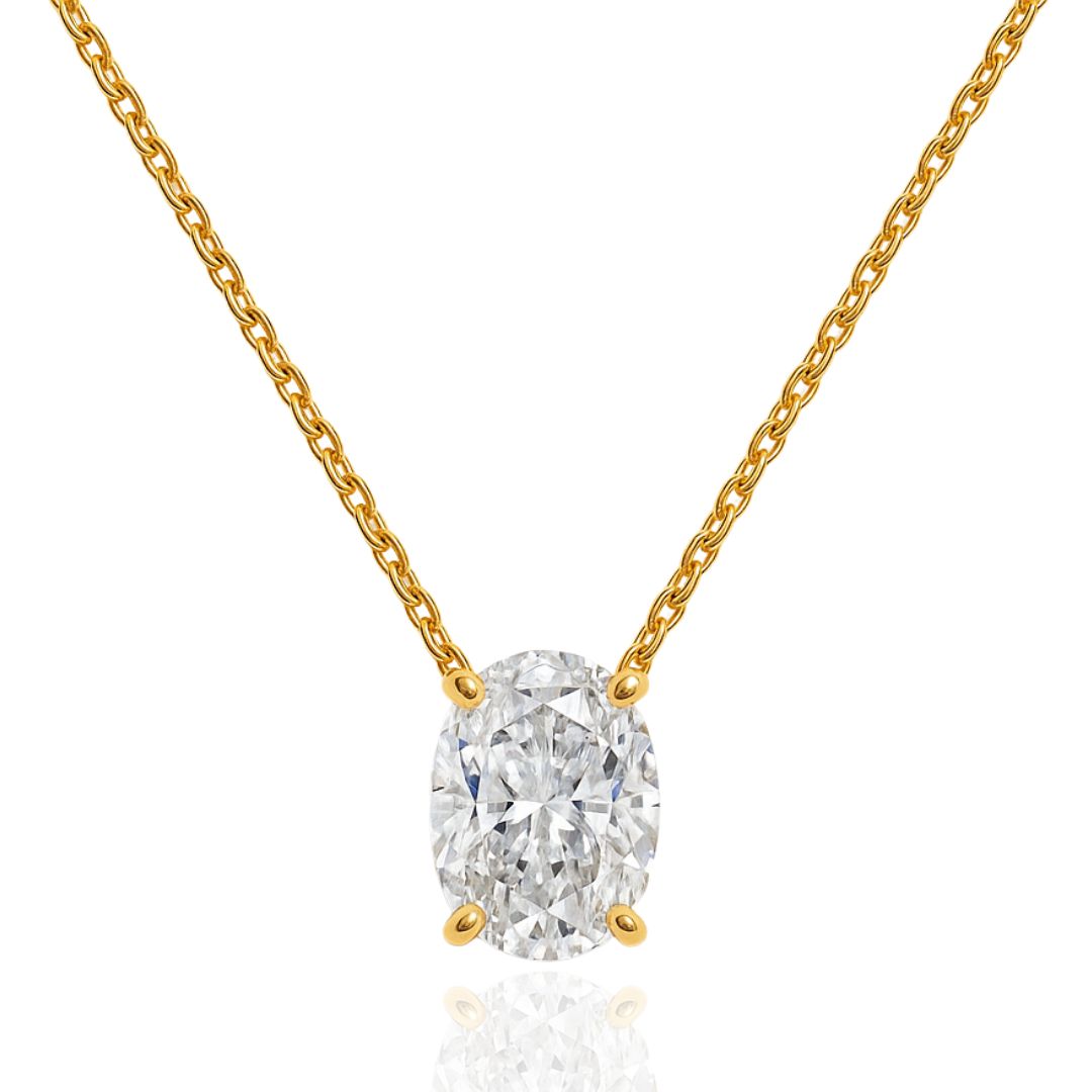Oval Glow necklace