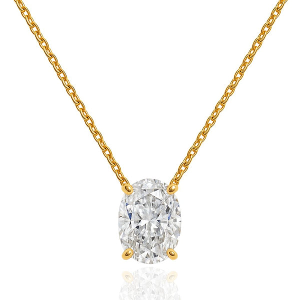 Oval Glow necklace