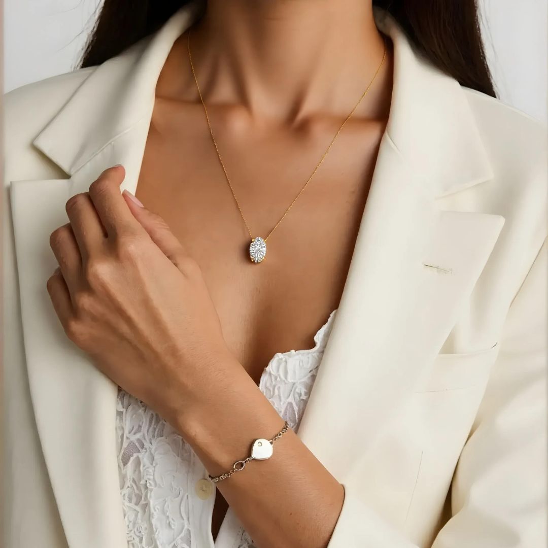 Oval Glow necklace