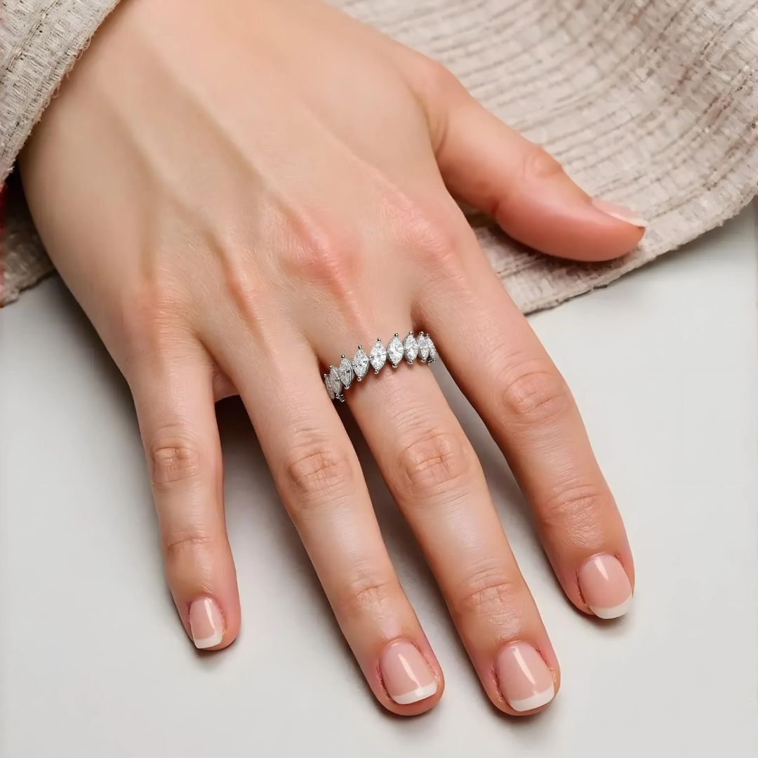 Marquise Eternity Ring