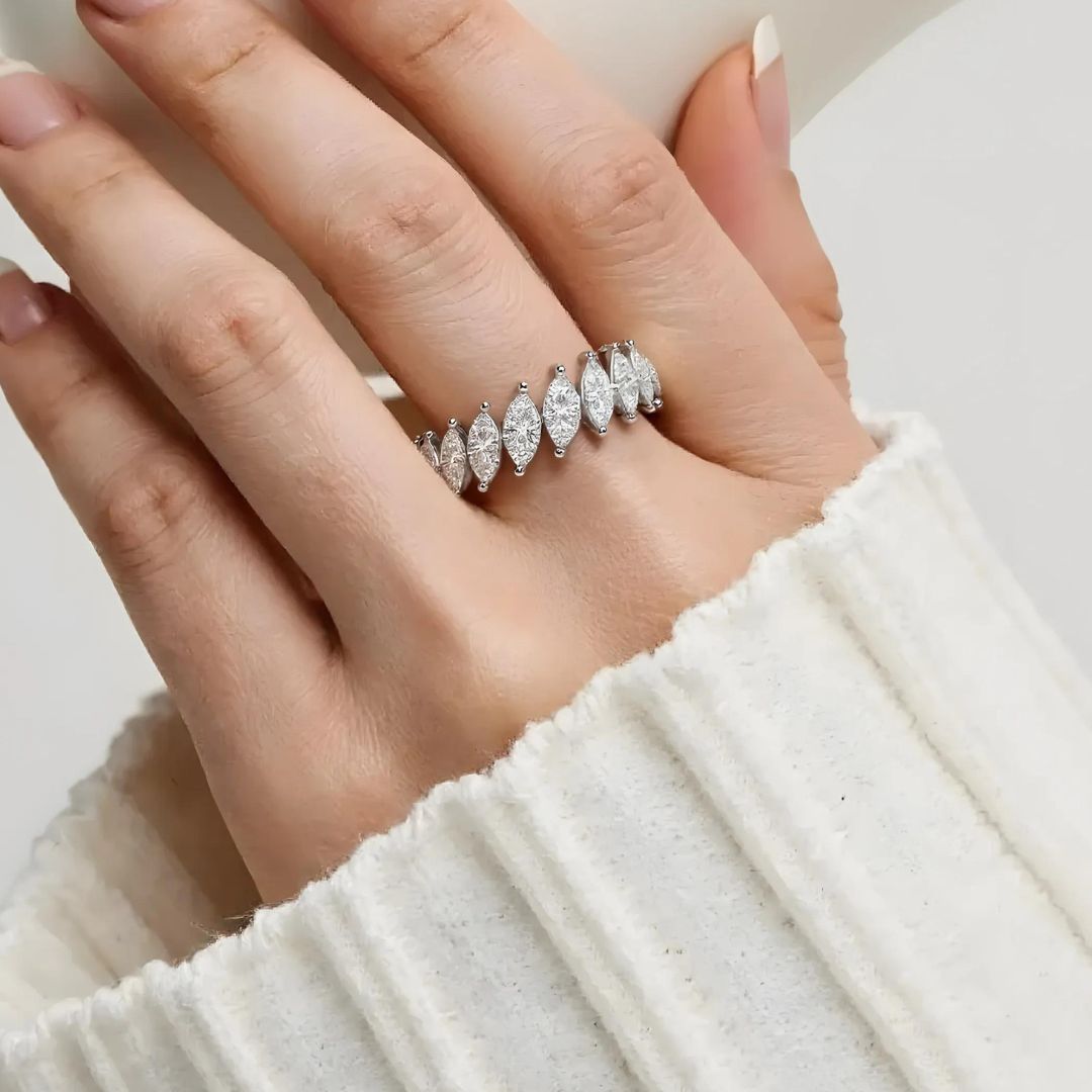 Marquise Eternity Ring