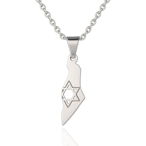 Heart of Israel Necklace