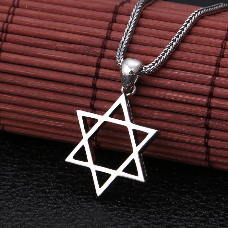 Decorated Star Of David Necklace